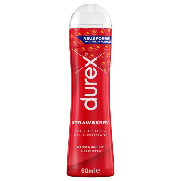 Durex Play Strawberry - maasikamaitseline libesti (50ml)