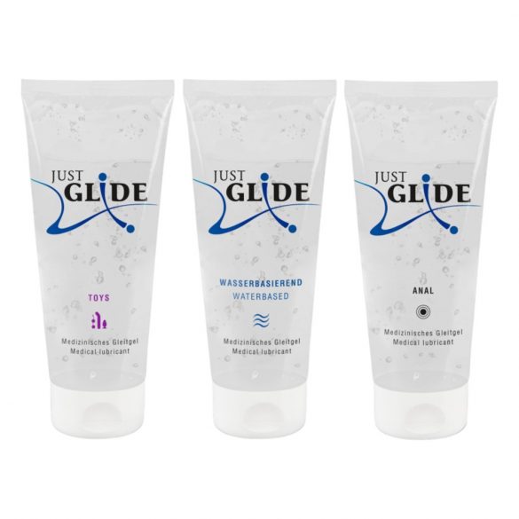 Just Glide libestusainete komplekt (3x200ml) 