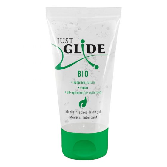 Just Glide Bio - veepõhine vegaan libesti (50ml)