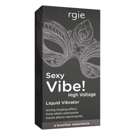 Orgie Sexy Vibe Kõrgepinge - unisex vedel vibrator (15ml)