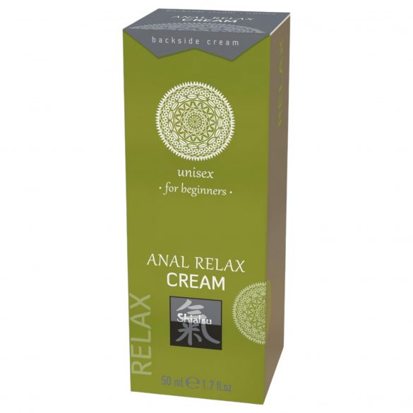 HOT Shiatsu Anal Relax - rahustav anaalilõõgastus kreem (50ml)