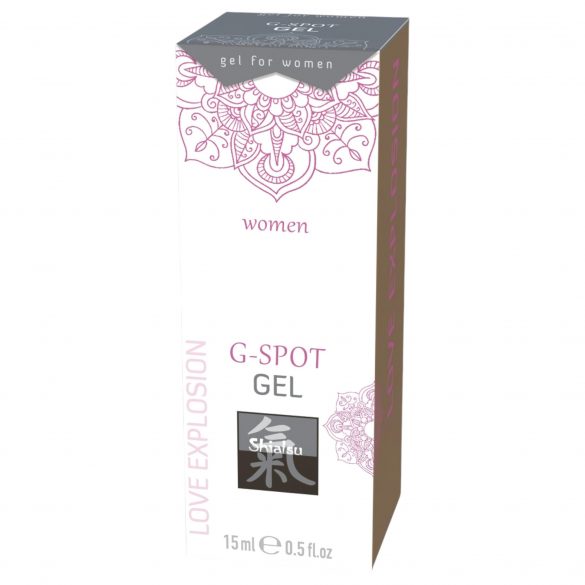 HOT Shiatsu G-Spot - G-punkti stimuleeriv intiimgeel (15 ml)