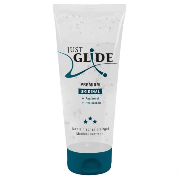 Just Glide Premium Original - vegan, veepõhine libesti (200 ml) 