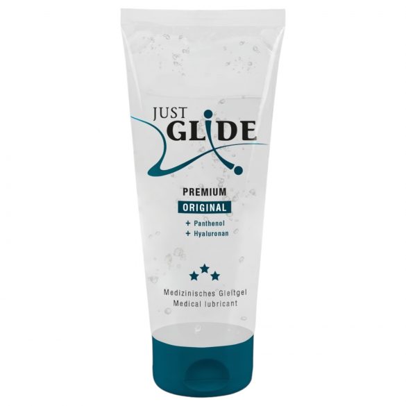 Just Glide Premium Original - vegan, veepõhine libesti (200ml)