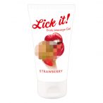 Lick it! - 2in1 söödav libesti - maasikas (50ml)