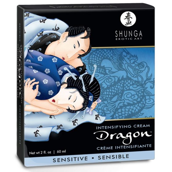 Shunga Dragon Sensitiivne - intiimgeel meestele (60ml)