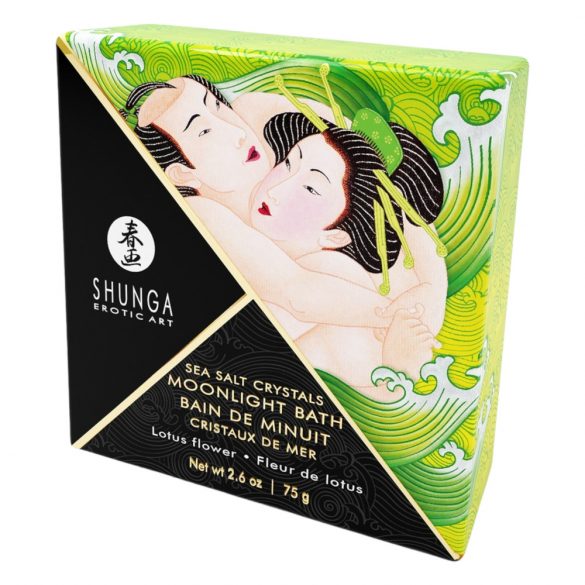 Shunga Lootoseõis - vannikristall Surnumere mineraalidega (75g) 