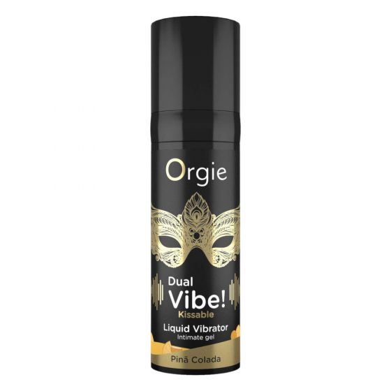 Orgie Dual Vibe! - vedel vibraator - Pinã Colada (15ml)