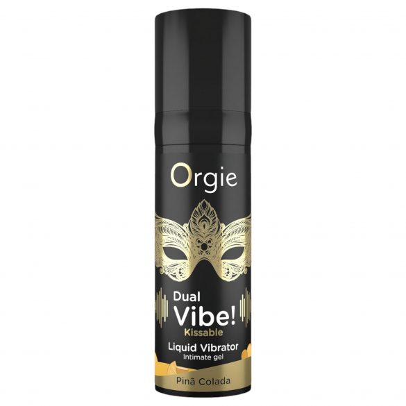 Orgie Dual Vibe! - vedel vibraator - Pinã Colada (15ml) 