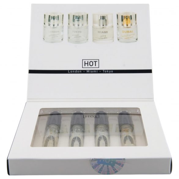 HOT LMTD parfüümikomplekt naistele (4x5ml) 