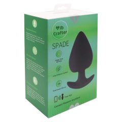 LP Spade - nutikas, akuga, veekindel anaalvibraator (must)