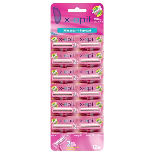 X-Epil Silky - 2-tera habemanuga (12tk)