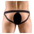 Svenjoyment - metallrõngaga jockstrap (must) 