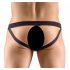 Svenjoyment - metallrõngaga jockstrap (must) 