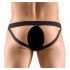 Svenjoyment - metallrõngaga jockstrap (must)