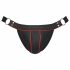 Svenjoyment - metallrõngaga jockstrap (must) 