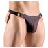 Svenjoyment - metallrõngaga jockstrap (must)  - L/XL