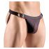 Svenjoyment - metallrõngaga jockstrap (must) - L/XL