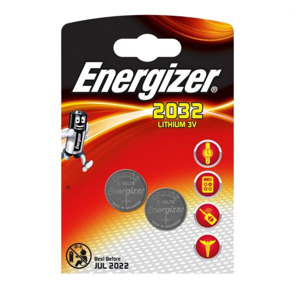 Energizer nööp-patarei CR2032 (2 tk) 