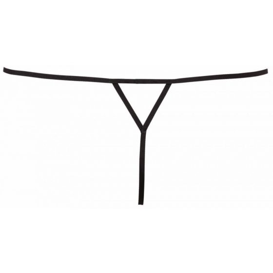 Cottelli - Naistele kivide ja kettidega minimalistlik stringsid (must)