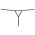 Cottelli - Naiste minimalistlik stringid strassidega (must) - M/L