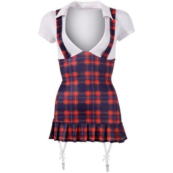 Cottelli - Ruuduline koolitüdruku kleit - XL