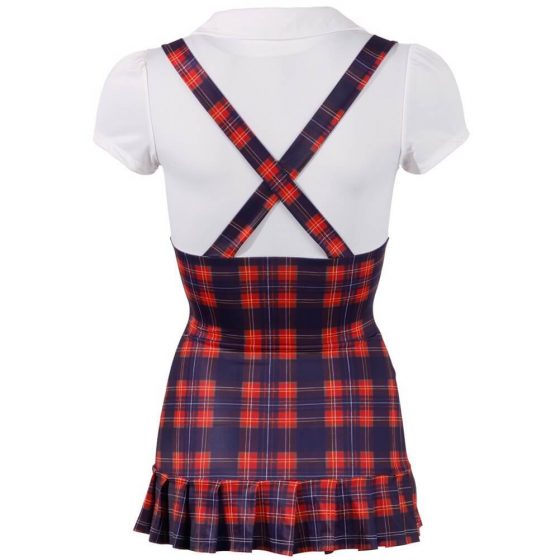 Cottelli - Ruuduline koolitüdruku kleit - XL