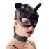 Bad Kitty - kunstnahast, rhinestones'i kassimask - must (S-L) 