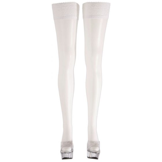 Cottelli - Satin thigh fix (white)