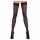 Cottelli Legwear - leopardi mustriga reieluuk (must)