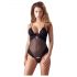 Cottelli - Sametine, kohandatav body (must) - 80B/M