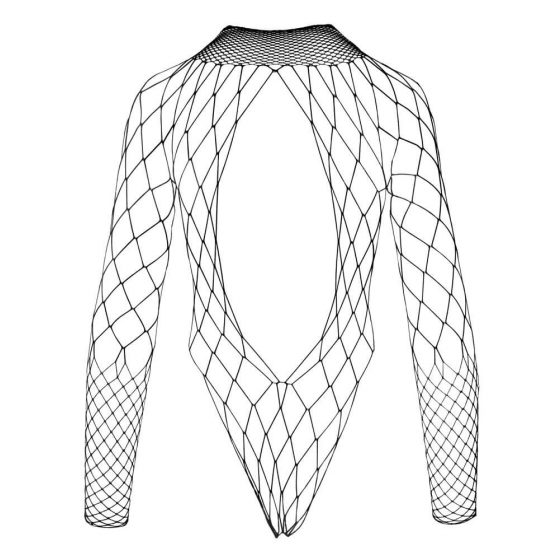 NO:XQSE - long sleeve mesh mesh body - black (S-L)