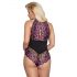 Cottelli Plus Size - lilleline bodi (must-lilla)