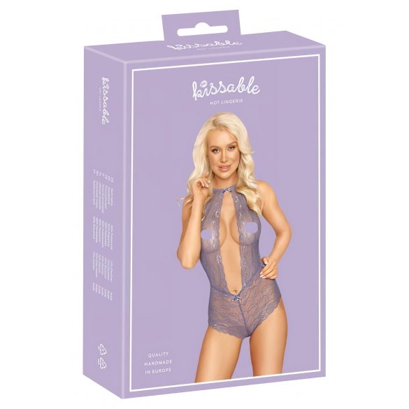 Kissable - pael-võrka bodi (lilla)  - L/XL