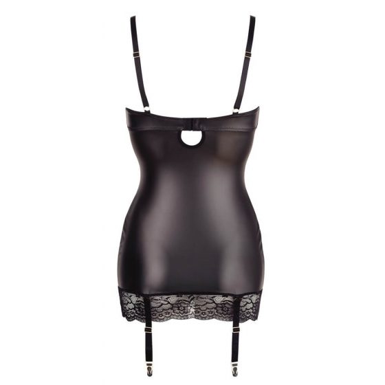 Abierta Fina - satiiniga särav push-up kleit (must) - 80B/M