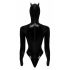 Black Velvet - pikade varrukatega Batwoman body (must)
  - M