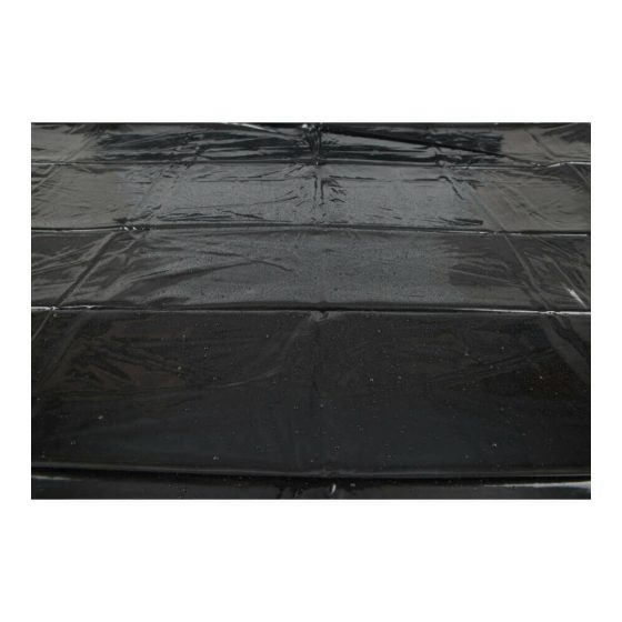 Läikiv kummileht - must (160 x 200 cm)