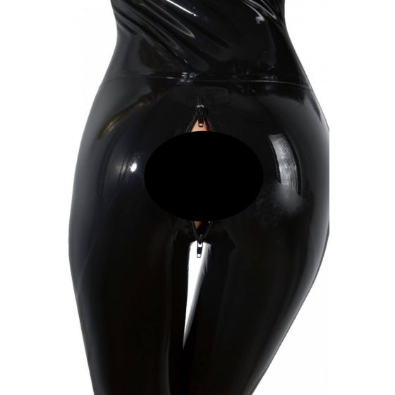LATEX - pikkade pikasäärtel naiste ülikond (must) - S