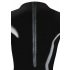 LATEX - pikkade varrukatega naiste body (must) - 2XL