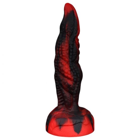 OgazR Hell Dong - iminapaga sooniline dildo - 20 cm (must-punane)