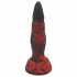 OgazR Hell Dong- imemistuvate sooniline dildo - 20 cm (must-punane) 