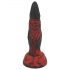 OgazR Hell Dong - iminapaga sooniline dildo - 20 cm (must-punane)