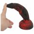 OgazR Hell Dong- imemistuvate sooniline dildo - 20 cm (must-punane) 