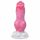 Animalorny Bulldog - koerapenise dildo - 17cm (roosa)