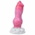 Animalorny Buldog - koera peenise dildos - 17cm (roosa) 