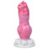 Animalorny Bulldog - koerapenise dildo - 17cm (roosa)