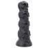 Toppedmonstrum - kolju dildo - 22 cm (must) 