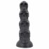 Toppedmonstrum - kolju dildo - 22 cm (must) 