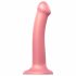 Strap-on-me Metallic Shine M - nahasõbralik dildo (metallikroosa) 