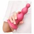 Strap-on-me Beads M - helmeke, alusega dildo (roosa)